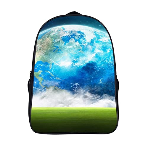 Sac à dos cool Planet Rises grand volume 40x28x16cm pour l'école