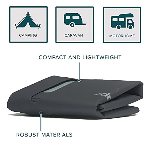 Colapz Ducha Portátil para Camping 12V - Alta Presión, Recargable USB, incluye Bolsa de Agua de 9 Galones miniatura 5