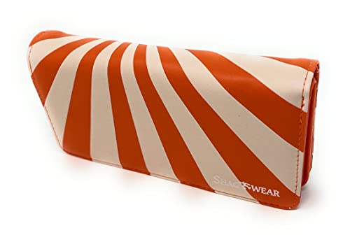 Shag Wear Cactus Southwest Desert Sunset Large Wallet for Women and Teen Girls Faux Vegan Leather 7" Orange2