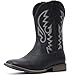 IUV Cowboy Boots For Men Western Boot Durable Fashionable Retro Classic Embroidered Pull On Slip Resistant Assorted Colors Boots
