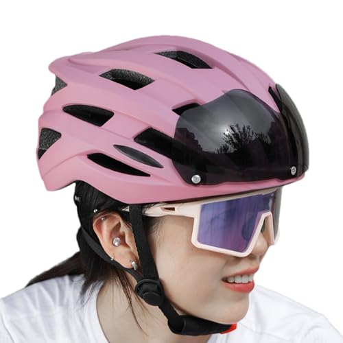 Casque de cyclisme pour adultes avec verres photochromiques pour VTT