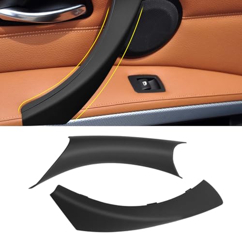 【Materiale di Alta Qualità】 La maniglia della porta interna E90 è realizzata in materiali ABS. Rispetto alla tradizionale gomma morbida utilizzata nella maniglia originale della porta, la nostra nuova maniglia interna E91 è più robusta, resistente all'usura e più liscia. Inoltre, la nostra maniglia per porta E90 non si scioglierà né sbiadirà anche se esposta alla luce solare.