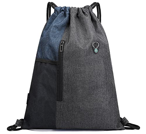 BlesMaller Sacs de sport à cordon Étanche Gym Sack Sac Unisex Tout Age,Camping,Yoga,Natation,Surf,Voyage Cover