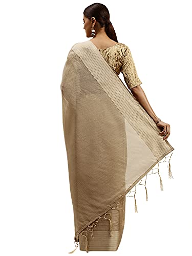 Image of AKHILAM Women's Casual Fancy net Solid Saree with Unstitched Blouse Piece(NIYATI44 M Parent)