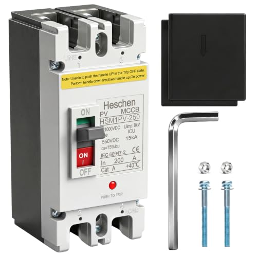 Heschen Solar DC Circuit Breaker 200 Amp 550V