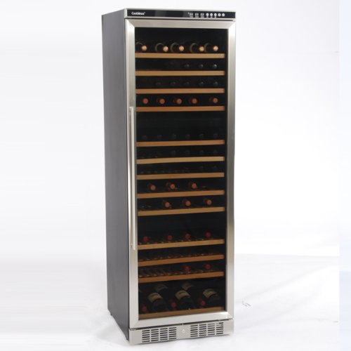 Preisvergleich Produktbild Coobinox Weintemperierschrank WE 396 L-T Edelstahl