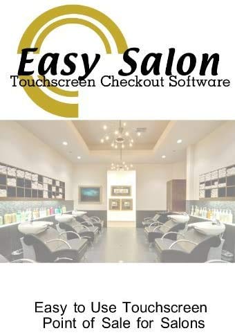 Salon Point of Sale Checkout Software Multiuser Edition ; Inventory Management & Control, Touchscreen Point of Sale Checkout Salons and Spas; Software Only Win Only CDROM