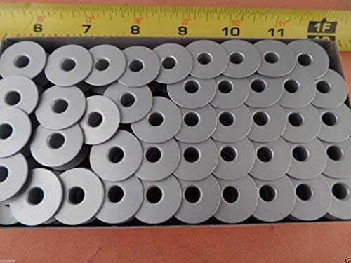 NGOSEW Aluminum Bobbins for Juki DDL-8700 DDL-5550 Single Needle Lockstitch Sewing Machines (100)