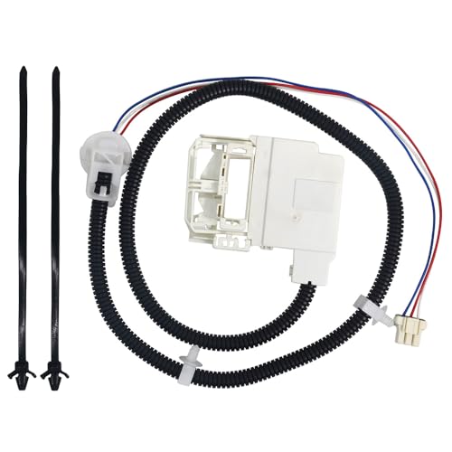 GYOFFULL WH08X32657 WH08X37937 WH08X31222 Washer Lid Lock and Harness Kit Compatible for Specific GE Washing Machines, Lid lock & striker kit Switch