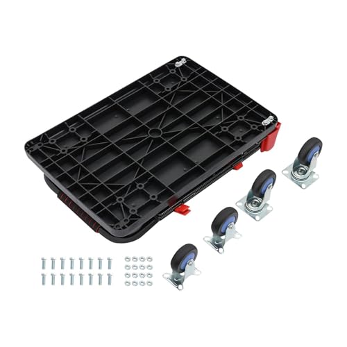 Carretilla plegable con estructura de malla negra miniatura 4