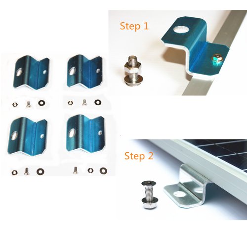 Powerfree Plug-N-Power 100W Solar Panel Charging Kit For 12V Off Grid Battery - Next Day From U.s. #TOP5