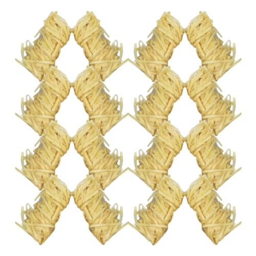 BESPORTBLE Roll Fire 32pcs Natural Wooden Firelighters Perfect for Camping Barbecues Emergency