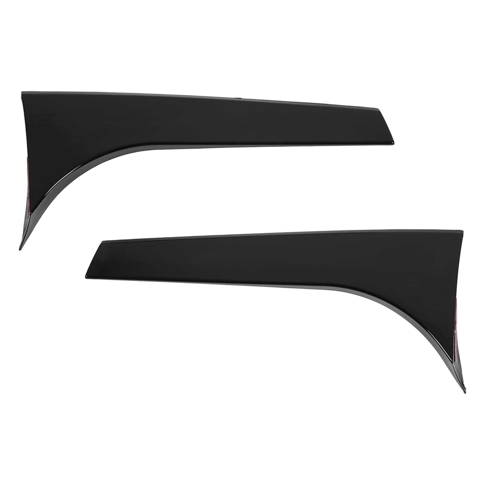 Qiilu Spoiler Laterale Lunotto Posteriore 1 Paio di Sostituzione Spoiler Laterale Lunotto Posteriore Sinistro Destro Nero Lucido per Mercedes Benz Classe B W246 B180 B200 2012‑2018