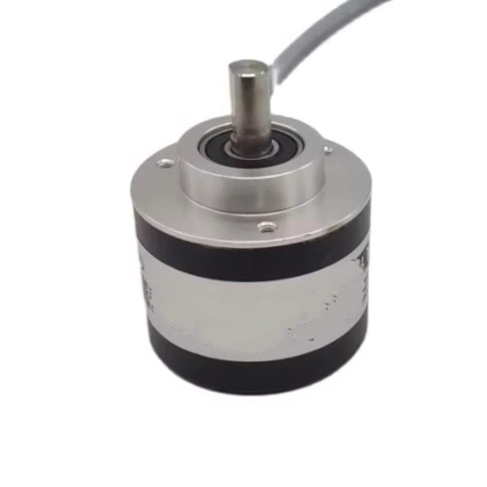 Accesorios CAS60Codificador rotatorio absoluto de una sola vuelta CAS60R12E10VB Salida 10 mm Diámetro del eje 12:4096 Resolución 60 mm exterior(0-5V Output)