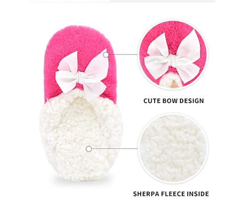Image of Keyela Women Cozy Warm Slipper Socks, Non Slip Gripper Indoor House Socks | Soft warm cozy fabric, gripper anti-slip bottom for bedroom, lounge and all indoor daily use