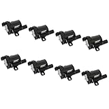 MSD Street Fire 55098 Ignition Coils - Black - 8-Pack