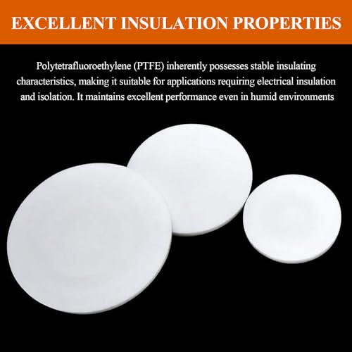 Feuille ronde PTFE de haute précision pour étanchéité mécanique durable