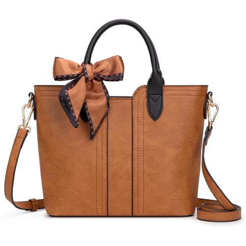 Montana West Small Tote Bags for Women Crossbody Purses Cute Satchel Handbag with Detachable Strap