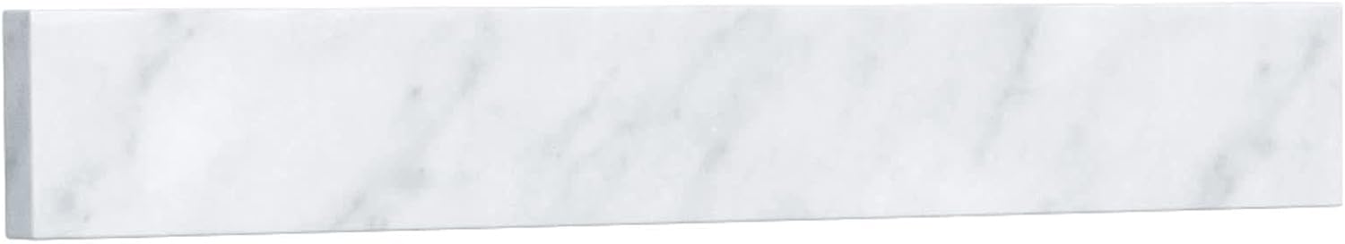 White Carrara Marble Side Splash