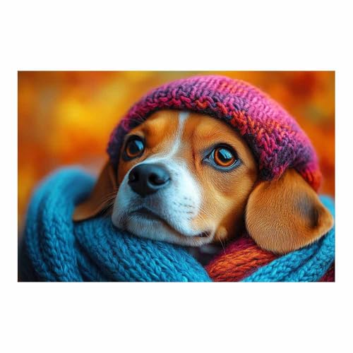 Poster Beagle 70x100cm pour habiller un grand mur vide de salon