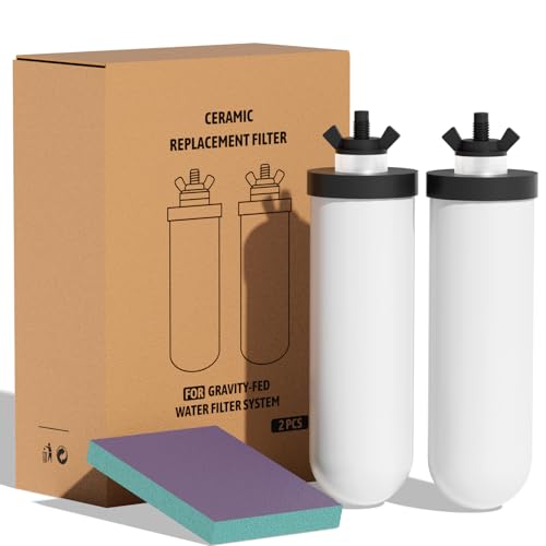 Joypur 8.46-Inch 3-Stage Filtration Ceramic Purification Elements NSF/ANSI...