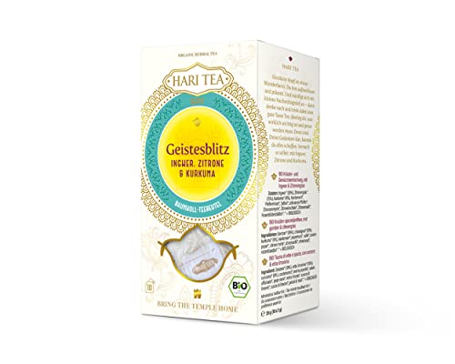 Hari Tea Bio Ingwer & Zitrone Teemischung, 20 g