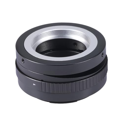 Adaptador de montura de lente Fotga manual de 360 grados M42-NZ con inclinación ±7° para cámaras Nikon Z8, Zf, Zfc, Z5, Z6, Z7 II, Z6II, Z7II, Z9, Z50 y Z30, para fotografía macro creativa y efecto miniatura, compatible con lentes de montura roscada M42 miniatura 2