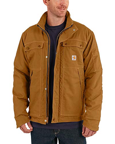 Carhartt Men's Flame Resistant Full Swing Relaxed Fit Quick Duck Insulated Coat Jacket