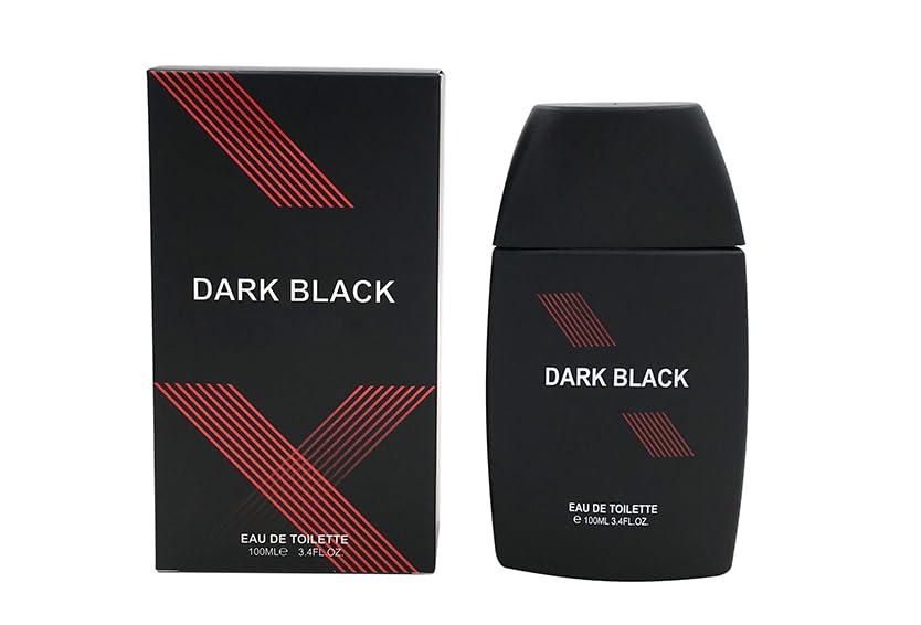 EBC-Collection, DARK BLACK Perfume for Men, 3.4oz/100ml