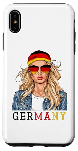iPhone XS Max German Flag Souvenirs Woman Dress Products Germany Case