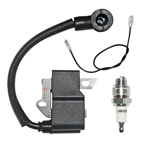 4137 400 1350 Ignition Coil Fit For Stihl with Spark Plug FS75 FS80 FS85 FC85 HT70 HT75 HL75 HL75K HS75 HS80 HS85 KM85 Hedge Trimmer Edger Pole Saw -  Partman
