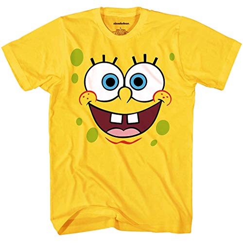 Spongebob Squarepants Classic Face Costume T-Shirt (X-Large) Goofy Face