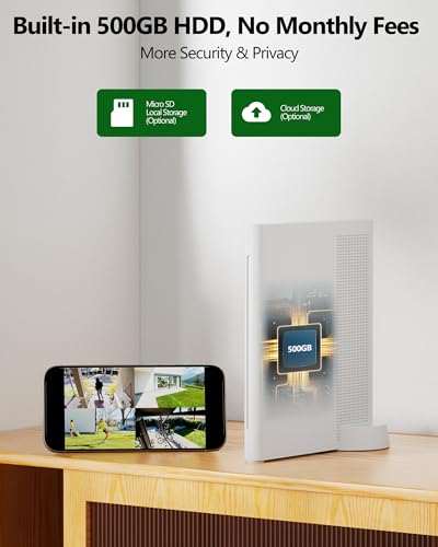 Outdoor Security Camera System with NVR