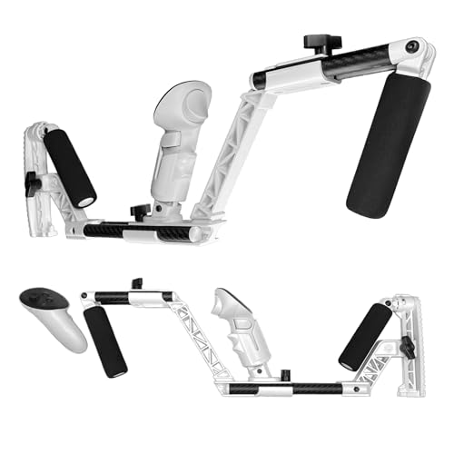 Armory-R1 VR Gun Stock - Compatible with Oculus Quest 2, Meta Quest 3, Meta Quest 3S - Enhanced Stability and Immersion vr Gunstock Rifle Adapter Fully Adjustable