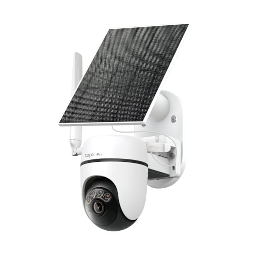 Miniatura 2 de Tapo C615G Kit - Cámara vigilancia WiFi Exterior 360°, 4G y WiFi, 2K, Solar | Detección de Movimiento, Personas, Mascotas y Vehículos. Con Panel Solar. Alarma Luz y Sonido. App Tapo.