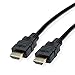 Produktbild ROLINE HDMI High Speed Kabel mit Ethernet, TPE, schwarz, 1 m