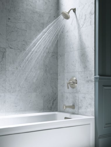 image for KOHLER K-1123-RA-0 Archer 5-Foot Bath with Comfort Depth Design, Integ