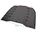 Windshield Louver Covers Replacement for Nissan 370Z 3.7L 2009-2019 Rear Window Louvers Cover Sun Shade ABS Matte Black