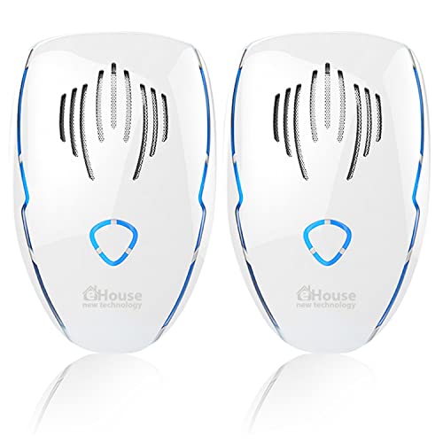 Ultrasonic Pest Repeller - (2 Pack) DC-9015 Ultrasonic Pest Repeller - (2 Pack) DC-9015
