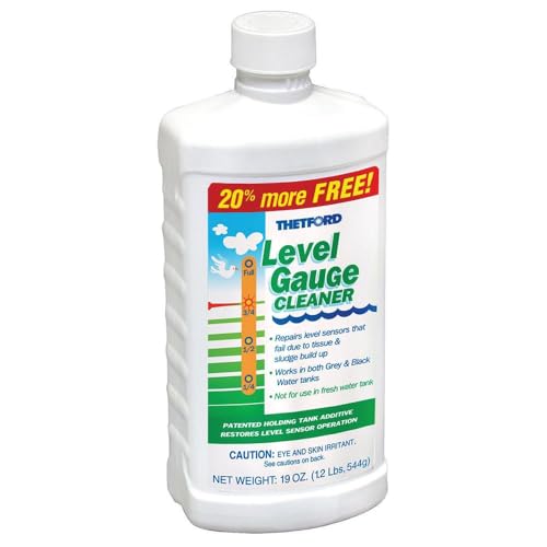Thetford RV Level Gauge Cleaner, 19 oz - Thetford 24545 , white