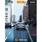 Dash Cam WiFi FHD 1080P Car Camera, Front Dash Camera for Cars, Mini Dashcams for Cars with Night Vision, 24 Hours Parking Mode, WDR, Loop Recording, G-Sensor, APP, Support 128GB Max - Image 4