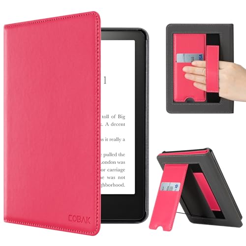 Image of CoBak Case with Stand for 6.8 inch E-Book Reader -Cover with Auto Sleep Wake,Card Slot,Hand Strap Feature - Fits 11th Generation(not Compatible with Meebook /KoBo)