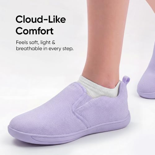 Image of Frido Cloud Comfort Walking Shoes for Women | Zero-Drop Barefoot Design with Wide Toe Box | Lightweight Breathable Comfort Shoes | Natural Foot Movement | Available in Slip-On & Lace-Up Styles