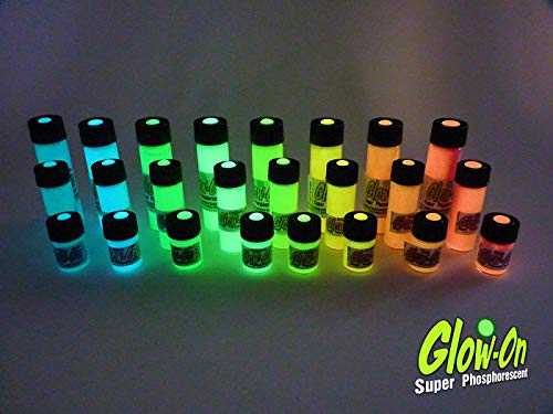 Glow-On Orange Sherbet, Super Phosphorescent Gun Night Sights Paint, Small 2.3 Ml Vial. Gold Standard Of Glow Paints. Concentrated Super Bright Long Lasting Glow. #TOP5