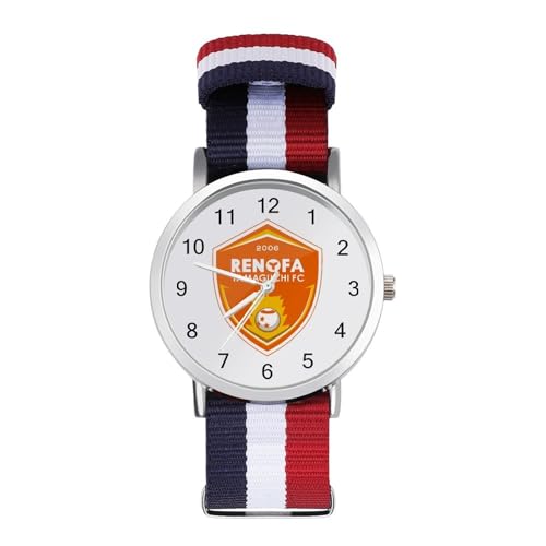 腕時計 レノファ山口FC うで時計 ウォッチ おしゃれ カジュアル Watch 軽量 スポーツウォッチ 仕事 簡約風 記念日 誕生日 男女兼用 プレゼント