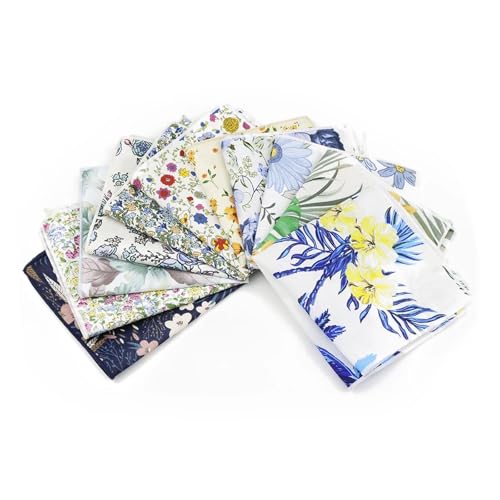Pañuelo de bolsillo clásico de algodón con estampado de flores elegante 2