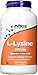 Produktbild Now Foods L-Lysine 500mg Standard, 250 Kapseln