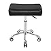 Antlu Tabouret pivotant à roulettes pour massage, bureau, cuisine, tabouret de travail avec roulettes noir
