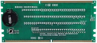 Desktop Tester Card Module,Two in One PC Computer for Intel/for AMD Motherboard Test Card Module Board DDR2 / DDR3 with Light Tester