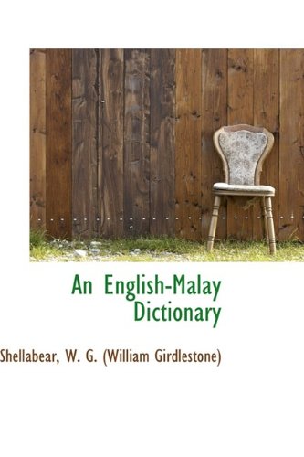 An English-Malay Dictionary